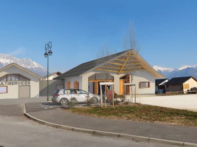 Local commercial communal à louer sur la commune de Cruet