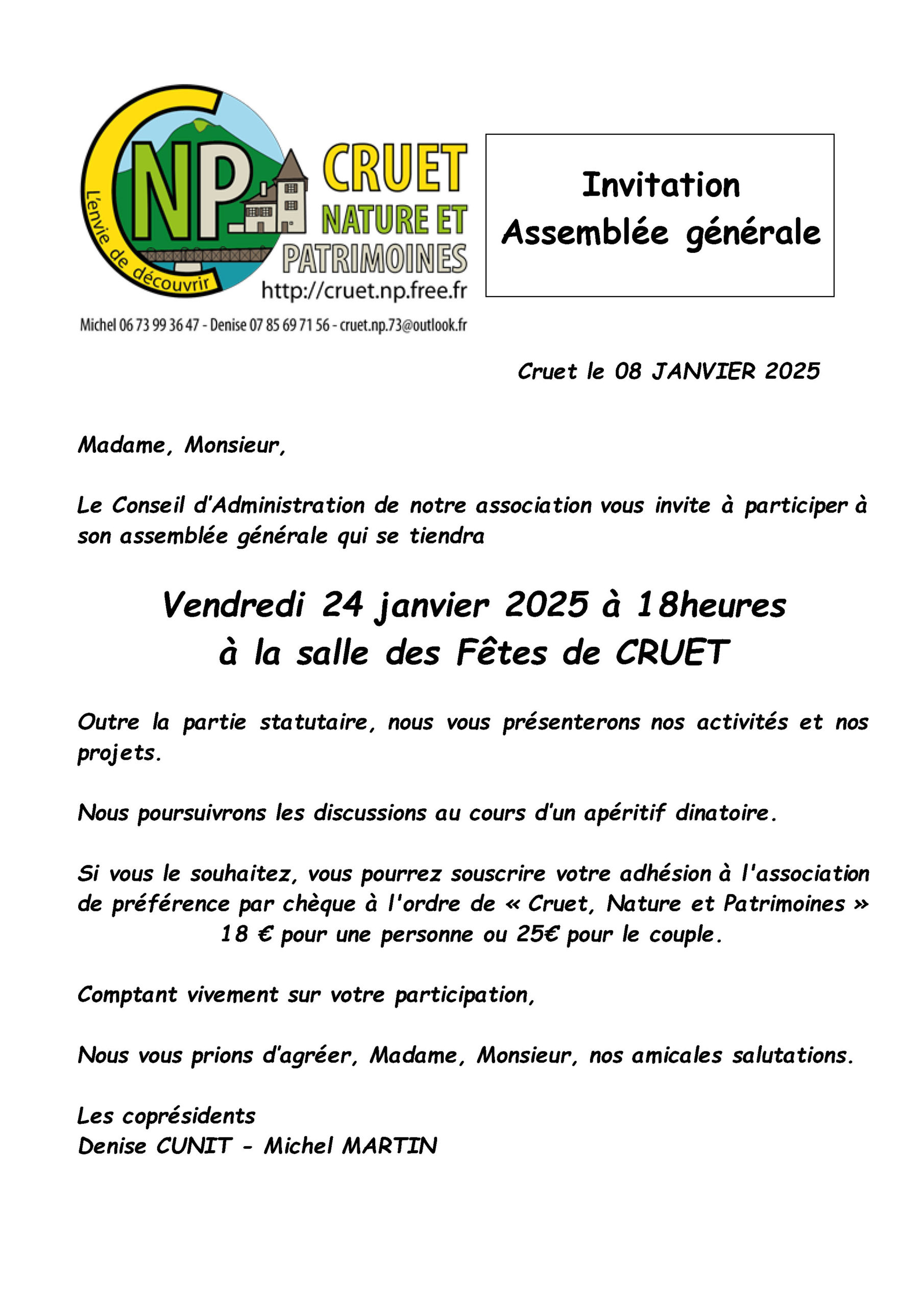 AG Cruet Nature et Patrimoines